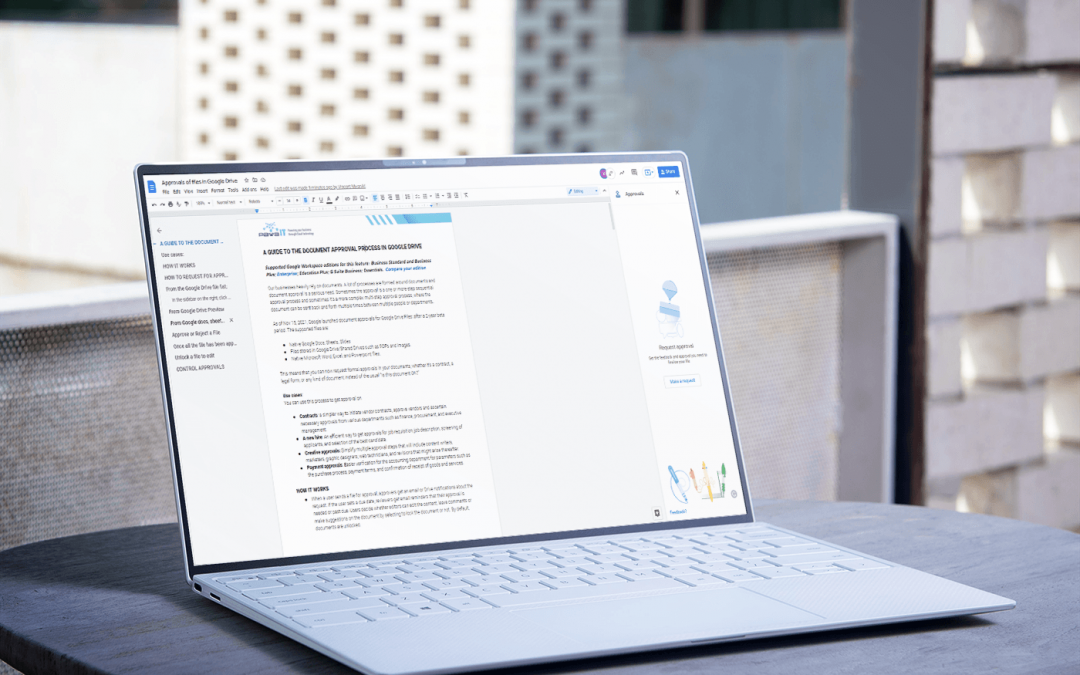 A Guide To The Document Approval Process In Google Drive
