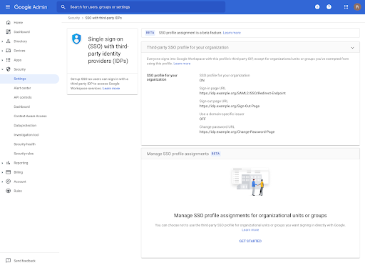 Google Workspace-Admin Console