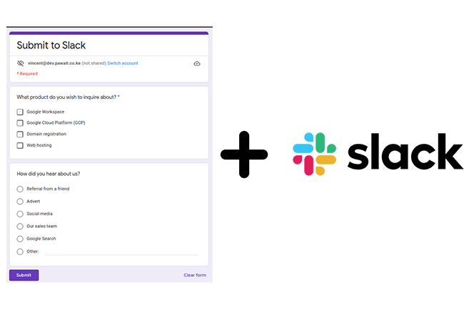 Google Forms and Slack Integration