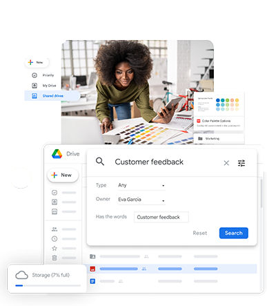 gmail for business storage